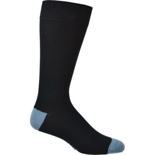 Contrast Heel & Toe Bamboo Socks