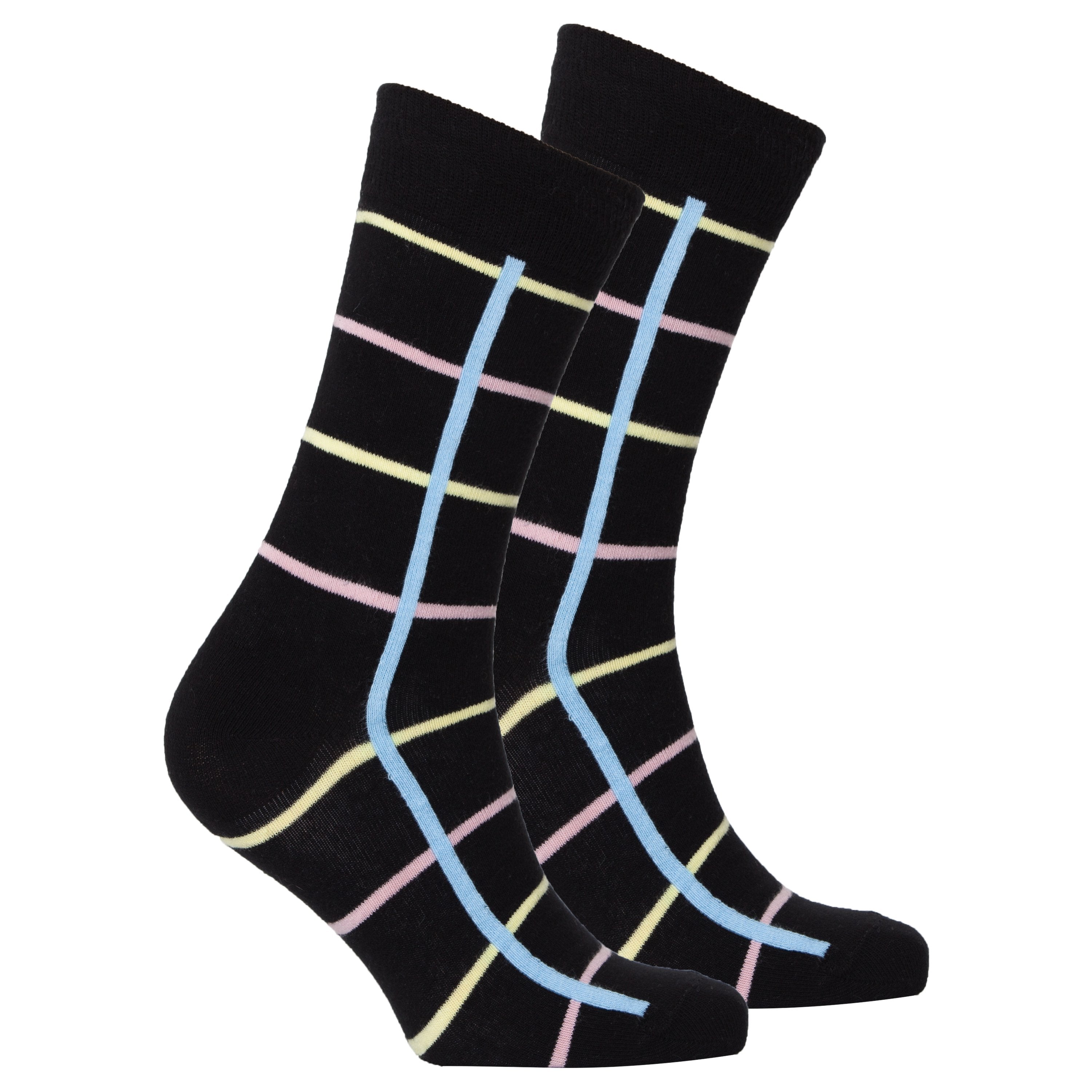Men's Black Stripe Socks