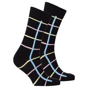 Men's Black Stripe Socks