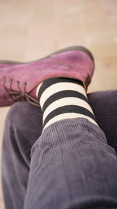 Men's Sand Stripe Socks