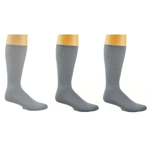3 Pair Pack Cotton Crew Cushioned