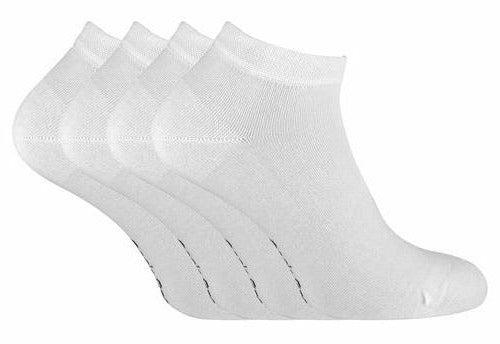4 Pairs Mens Bamboo Ankle Socks