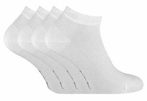 4 Pairs Mens Bamboo Ankle Socks