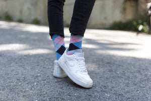 Men's Pastel Argyle Socks