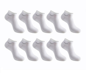 10 Pairs / Pack Men's Bamboo Fiber - Short Ankle Socks Men