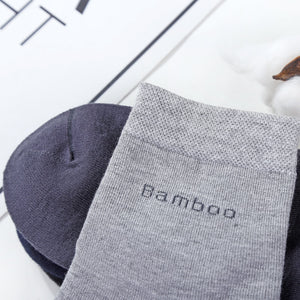 10 Pairs Pk. Men's Bamboo Fiber Anklet Socks