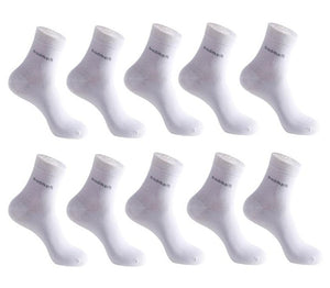 10 Pairs Pk. Men's Bamboo Fiber Anklet Socks